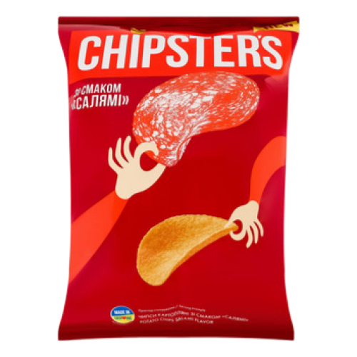 Чіпси салямі 120г/Chipster`s