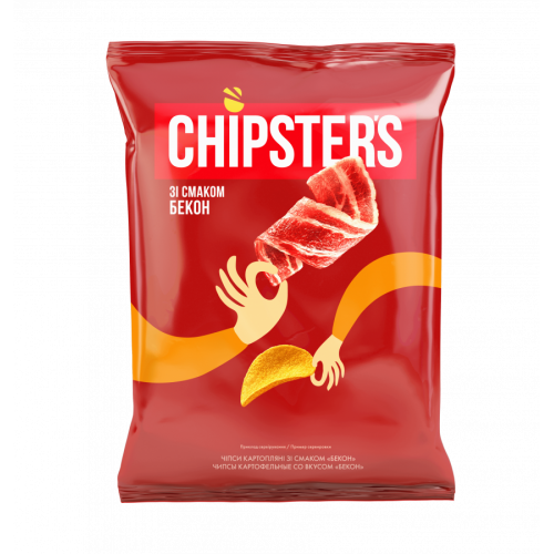 Чіпси бекон 60г/Chipster`s