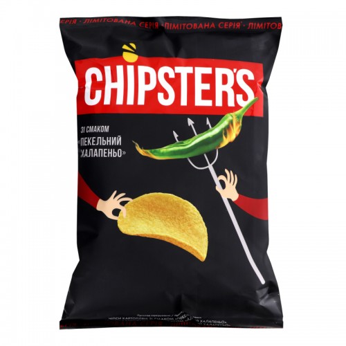 Чіпси Пекельний халапеньо 100г/Chipster`s