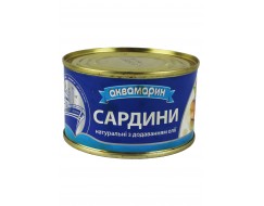 Сардини 230 г /Аквамарин