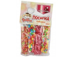 Набір посипок перламутрова 4ст 24г/Добрик