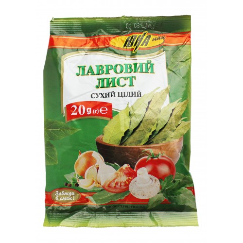 Лавровий лист 20г /Юна