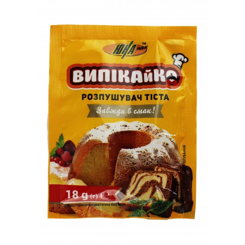 Розпушувач тіста 18г/Юна