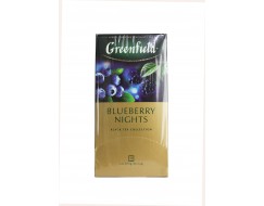 Чай Blueberry nights 25пак/Greenfield