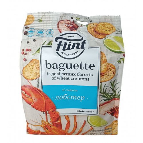 Багет зі смаком лобстера 100 г/Флінт