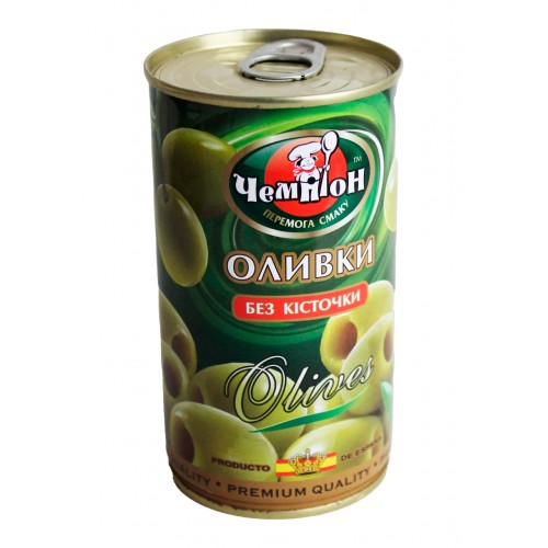 Конс. Оливки б/к 350 г /Чемпіон
