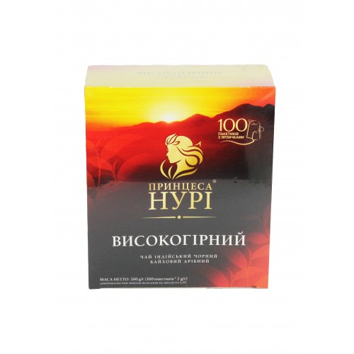 Чай Принцеса Нурі високогірний 100 пак