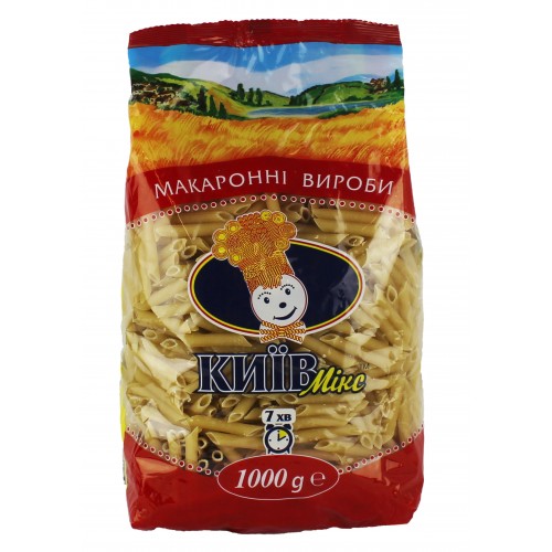 Макарони перо 1кг/Київ мікс