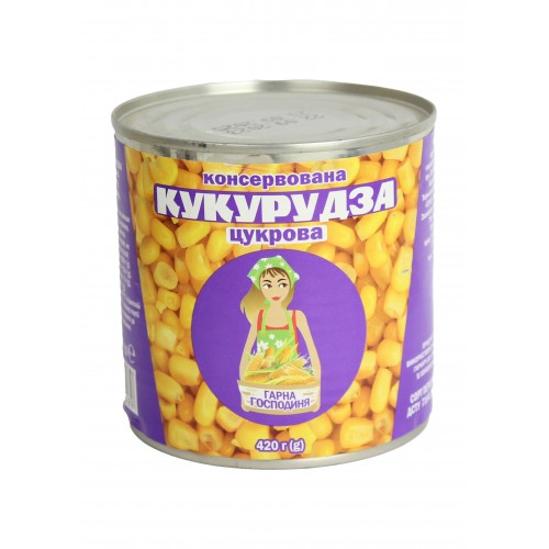 Конс. кукурузка 425г/Гарна господиня