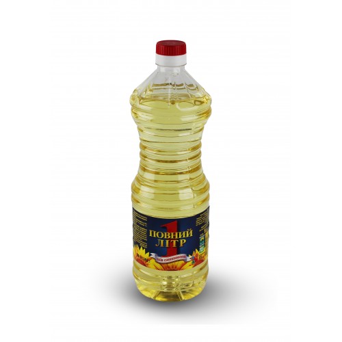 Олія раф. 1л./Повний літр