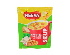 Крем суп курячий з крутонами 17г/Reeva