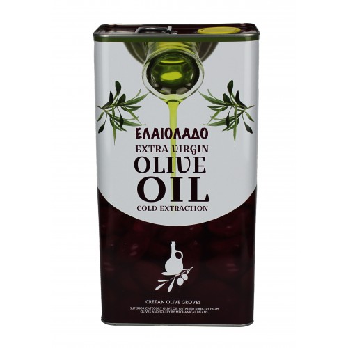 Олія Оливкова ТЕМНА ж/б 5л/Extra Virgin