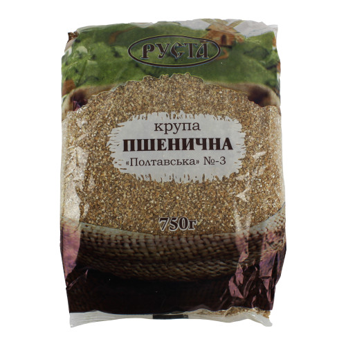 Крупа пшенична 750гр./Руста/