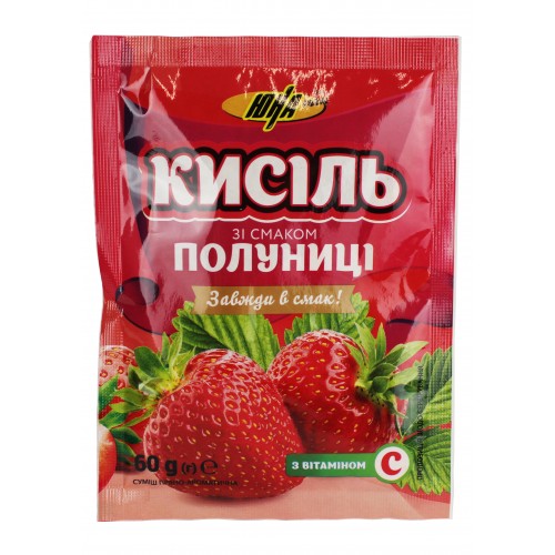 Кисіль Полуниця 60гр./Юна
