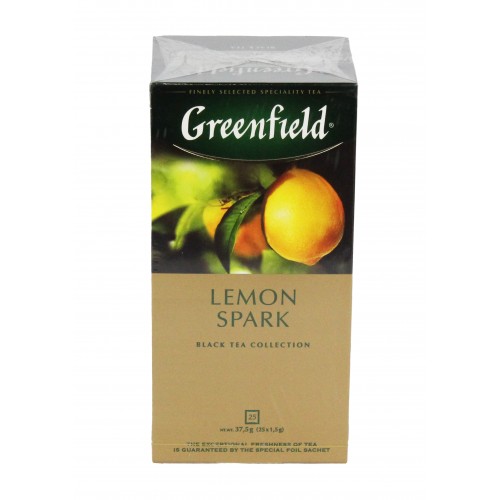 Чай Lemon Spark 25 пак/Greenfield