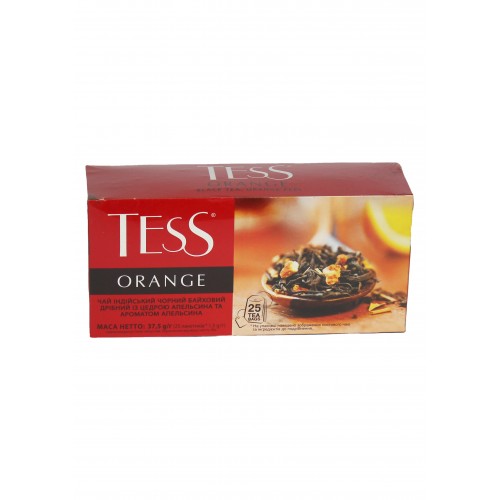 Чай Orange чорний 25пак/Tess/