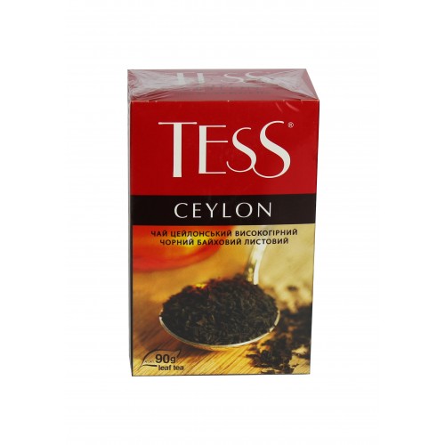 Чай Ceylon чорний 90г/Tess