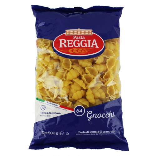 Макарони 64 Gnocchi 500гр /Reggia
