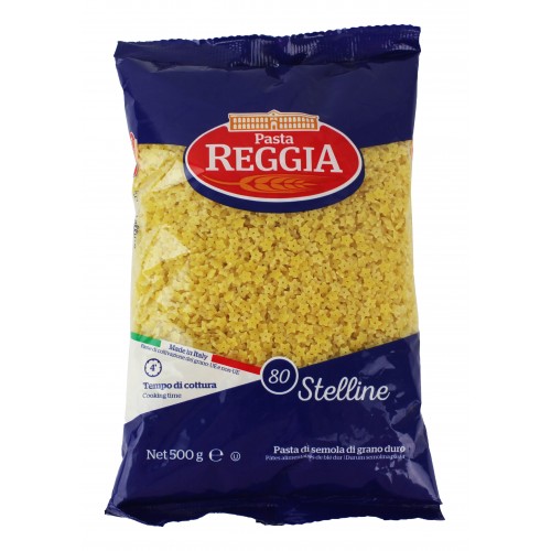 Макарони 80 Stelline 500гр /Reggia