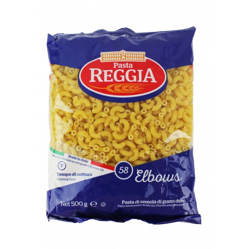 Макарони 58 Elbows 500гр /Reggia