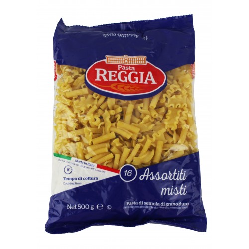 Макарони 16 Assortiti misti 500гр /Reggia