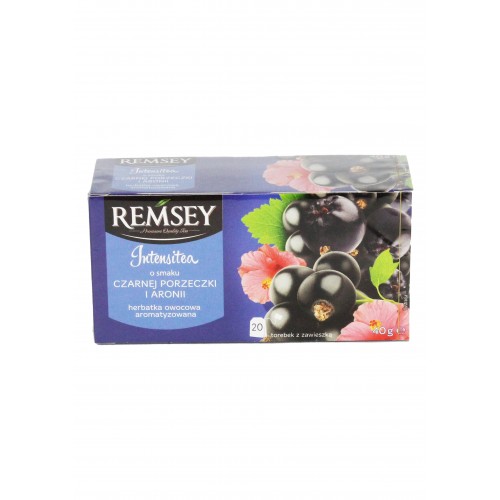 Чай Intensitea чорна смородина 20п/Remsey