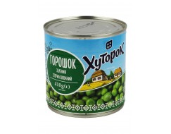 Конс. Горошок зел. 420г /Хуторок