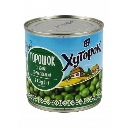 Конс. Горошок зел. 420г /Хуторок