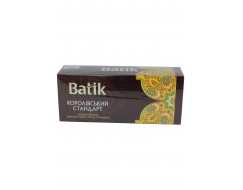 Чай Королівський Стандарт 25 пак//Batik