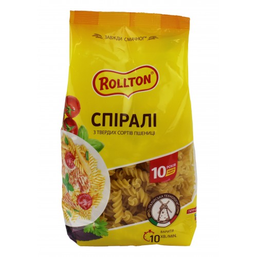 Макарони Спіралька 400г/Ролтон