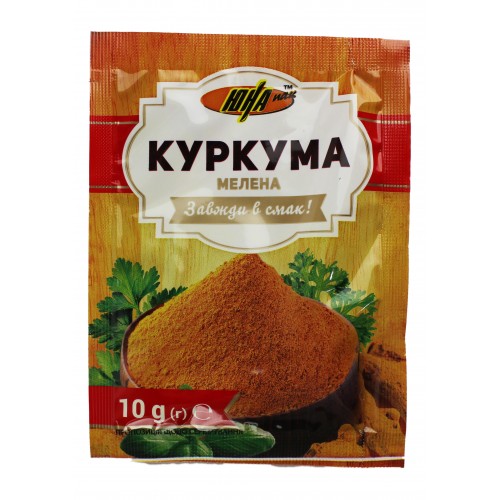 Куркума мелена 10г/Юна