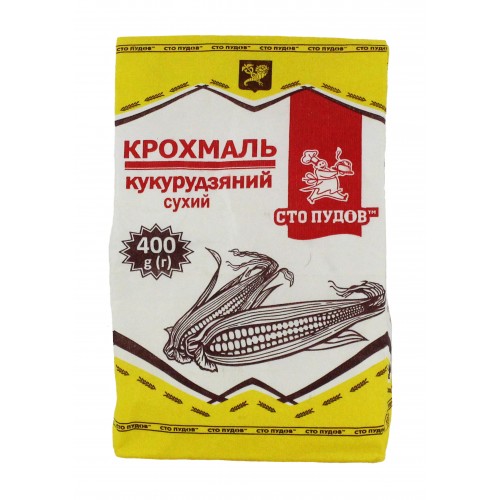 Крохмаль кукурудзяний 400г/Сто пудов