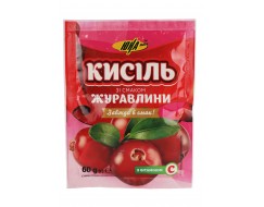 Кисіль Журавлина 60гр./Юна