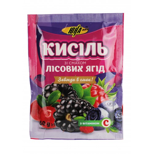 Кисіль Лісові ягоди 60гр./Юна