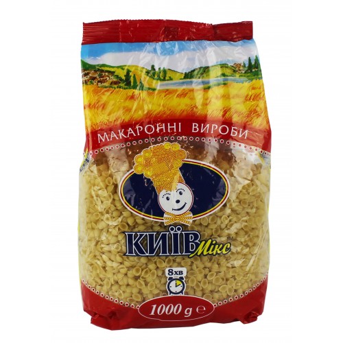 Макарони Мушлі дрібні 1кг/Київ мікс