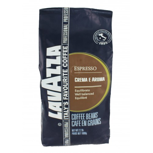 Кава Crema e gusto еспрессо зерн.1кг/Lavazza