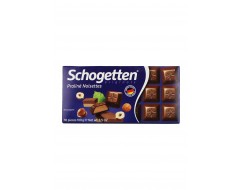 Шоколад молочн.з начин. із нуги 100г/Schogetten