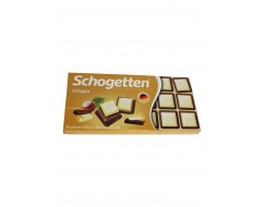 Шоколад білий з грильяжем і горіхом Trilogia 100г/Schogetten