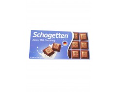 Шоколад молочн. Альпійський  Alpine Milk Chocolate 100г/Schogetten