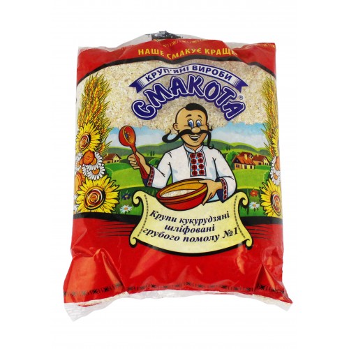 Кукурудзяна крупа 750г/Смакота