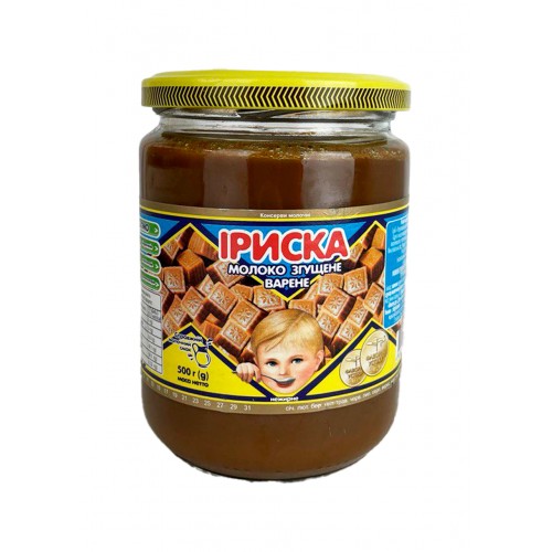 Згущ. вар. молоко с/б 470г/Іриска