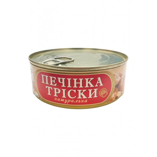 Печінка тріски ключ 235г/Аквамир