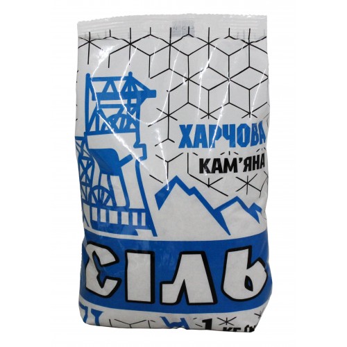 Сіль харчова кам'яна 1кг/Артемсіль