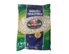 Вівсяні пластівці 400г/Чемпіон