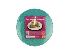 Вафельні коржі Веселка кругла 90гр/Лекорна