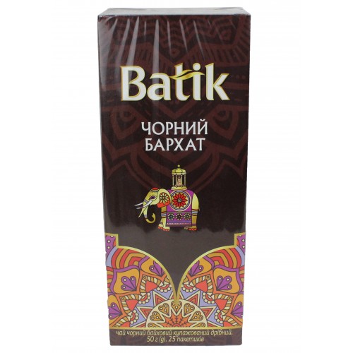 Чай чорний бархат 25п/Batik