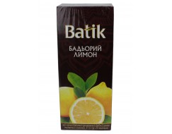 Чай чорн. бадьорий лимон 25п/Batik