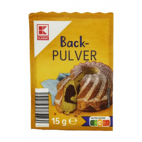 Розпушувач тіста 15г/BACK-PULVER
