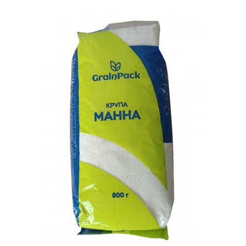 Манка 800г/GrainPack