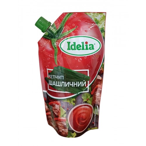 Кетчуп шашличний 250г/Idelia